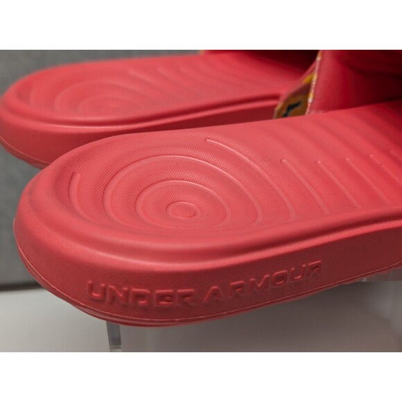 Under Armour Women's Ansa Graphic Slide Sandals Size 10 Floral 3024436 - Picture 6 of 10